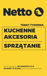 Gazetka promocyjna Netto - Akcesoria i dodatki - Gazetka - ważna od 21.12 do 21.12.2022 - strona 1 - produkty: Sprzątanie