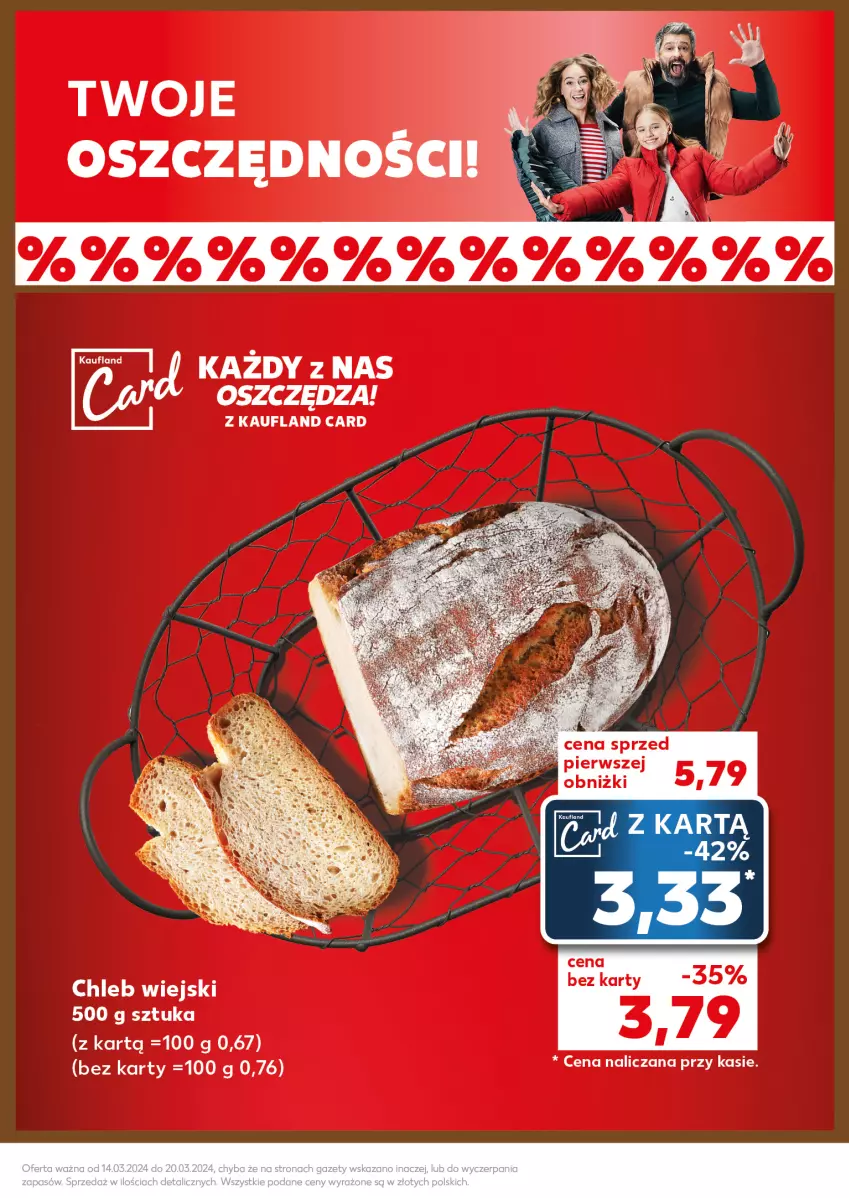 Gazetka promocyjna Kaufland - Kaufland - ważna 18.03 do 20.03.2024 - strona 23 - produkty: Chleb
