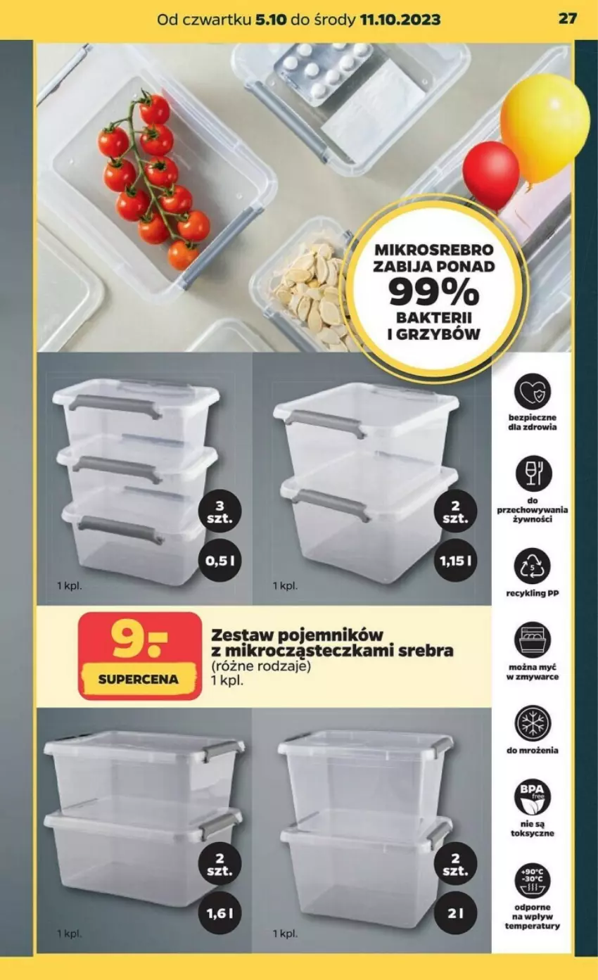 Gazetka promocyjna Netto - ważna 05.10 do 11.10.2023 - strona 8 - produkty: Pojemnik