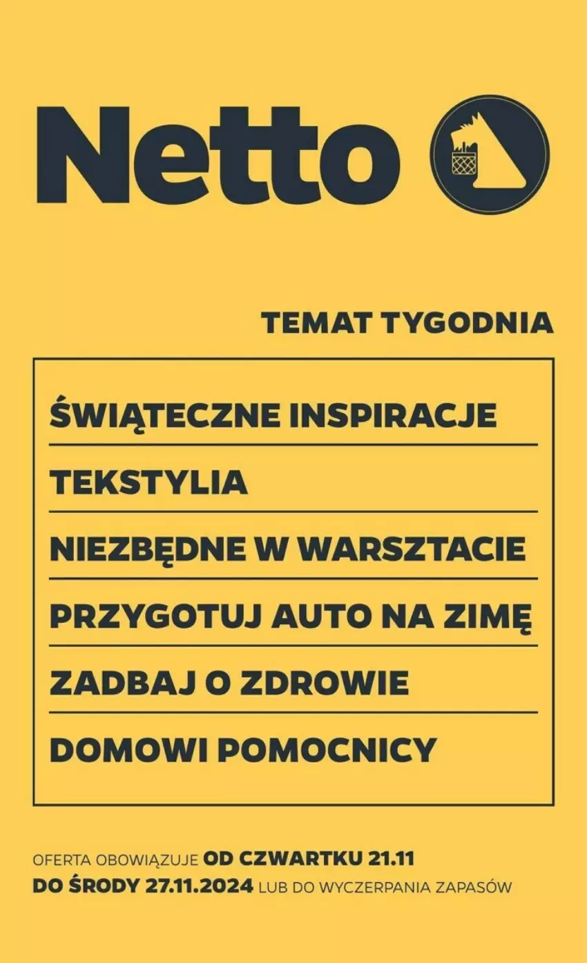 Gazetka promocyjna Netto - ważna 21.11 do 27.11.2024 - strona 1 - produkty: Zdrowie