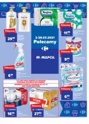 Gazetka promocyjna Carrefour - Gazetka Carrefour - Gazetka - ważna od 13.03 do 13.03.2021 - strona 37 - produkty: Piwa, Piwo, Rum, Gin, Gra, Pantene, Papier, Primavera, Clin, Tyskie, Papier toaletowy, LANA, Ręcznik, Prima, Szampon, Odżywka, Woda, Harnaś