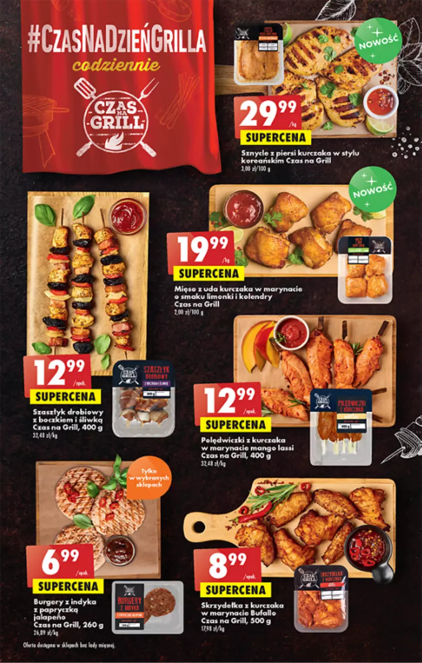 Gazetka promocyjna Biedronka - ważna 17.06 do 22.06.2022 - strona 17 - produkty: Grill, Kurczak, Mango, Mięso, Mięso z uda kurczaka