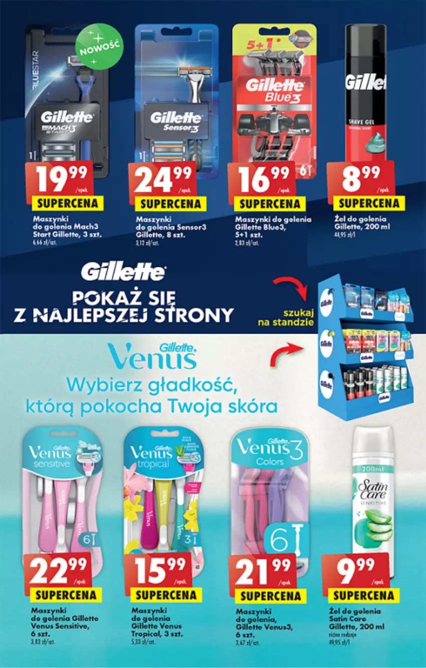 Gazetka promocyjna Biedronka - ważna 17.06 do 22.06.2022 - strona 49 - produkty: Gillette, Koc, Mach3