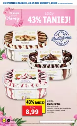 Gazetka promocyjna Lidl - GAZETKA - Gazetka - ważna od 26.05 do 26.05.2021 - strona 12 - produkty: Jogurt, Lody, Algida, Owoce, LG