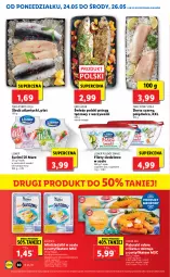 Gazetka promocyjna Lidl - GAZETKA - Gazetka - ważna od 26.05 do 26.05.2021 - strona 30 - produkty: Polędwica, Warzywa, Sos, Mus, Pstrąg tęczowy, Paluszki rybne, Pstrąg, Mintaj, Dorsz, Wasa, Grill, Surimi, Lisner