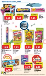 Gazetka promocyjna Lidl - GAZETKA - Gazetka - ważna od 26.05 do 26.05.2021 - strona 46 - produkty: Lubisie, Por, Cukier, Chupa Chups, Mentos, Guma do żucia, Cukierki, Arbuz, Wino