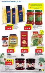 Gazetka promocyjna Lidl - GAZETKA - Gazetka - ważna od 26.05 do 26.05.2021 - strona 51 - produkty: Buraczki, Makaron, Sos, Papryka, Tortilla, Penne, Spaghetti, Mąka, Szpinak