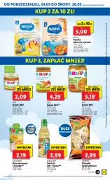 Gazetka promocyjna Lidl - GAZETKA - Gazetka - ważna od 26.05 do 26.05.2021 - strona 53 - produkty: HiPP, Sok, Ryż, Mus, Gry, Chrupki, Kubuś, Woda, Nestlé
