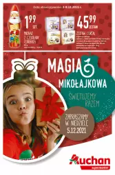 Gazetka promocyjna Auchan - Magia Mikołajkowa Supermarkety - Gazetka - ważna od 08.12 do 08.12.2021 - strona 1 - produkty: AEG