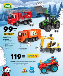 Gazetka promocyjna Biedronka - Kraina zabawek - Gazetka - Biedronka.pl - Gazetka - ważna od 24.12 do 24.12.2022 - strona 28 - produkty: Pojazd, Parka, Roller, Traktor