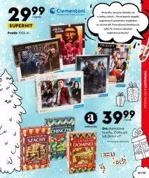 Gazetka promocyjna Biedronka - Kraina zabawek - Gazetka - Biedronka.pl - Gazetka - ważna od 24.12 do 24.12.2022 - strona 45 - produkty: Gin, Gra, Puzzle, Szachy