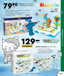 Gazetka promocyjna Biedronka - Kraina zabawek - Gazetka - Biedronka.pl - Gazetka - ważna od 24.12 do 24.12.2022 - strona 55 - produkty: Top, Gra, Walizka, Pojazd, Wkręt, Gravitrax, Tor wyścigowy