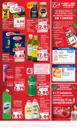 Gazetka promocyjna Kaufland - 5 kwietnia - Gazetka - ważna od 12.04 do 12.04.2023 - strona 19 - produkty: Piwa, Piwo, Domestos, Makaron, Nescafé, Kawa rozpuszczalna, Gin, Gra, Do mycia naczyń, Kawa, Coca-Cola, Płyn do mycia naczyń, Lack, LEGO, Carlsberg, Mąka, Napój gazowany, Płyn do wc, Fanta, Fairy, Monini, Płyn do mycia, Mąka pszenna, Barilla, Graal, Sprite, Napój, Fa, Oliwa