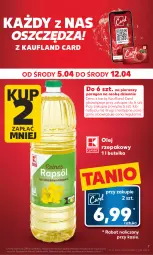Gazetka promocyjna Kaufland - 5 kwietnia - Gazetka - ważna od 12.04 do 12.04.2023 - strona 7 - produkty: Olej rzepakowy, Olej