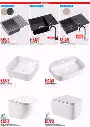 Gazetka promocyjna Merkury Market - Gazetka - ważna od 31.03 do 31.03.2025 - strona 44 - produkty: Zlew, Syfon, Bateria, Umywalka, Dozownik, Miska