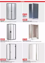 Gazetka promocyjna Merkury Market - Gazetka - ważna od 31.03 do 31.03.2025 - strona 46 - produkty: Gra, Kabina kwadratowa, Brodzik, Drzwi