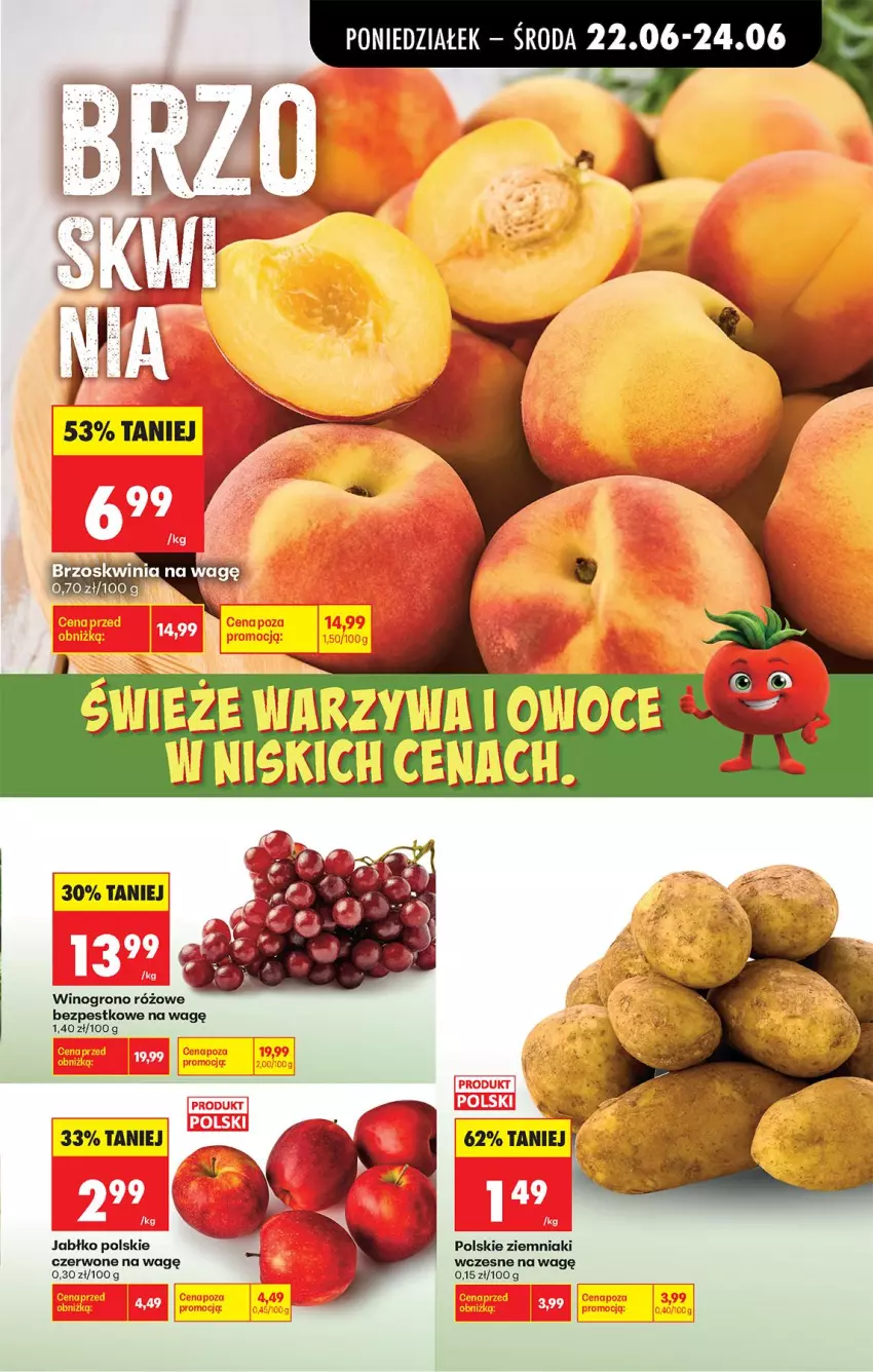 Gazetka promocyjna Biedronka - Od Poniedziałku - ważna 22.06 do 28.06.2026 - strona 33 - produkty: Fa, Wino, Ziemniaki