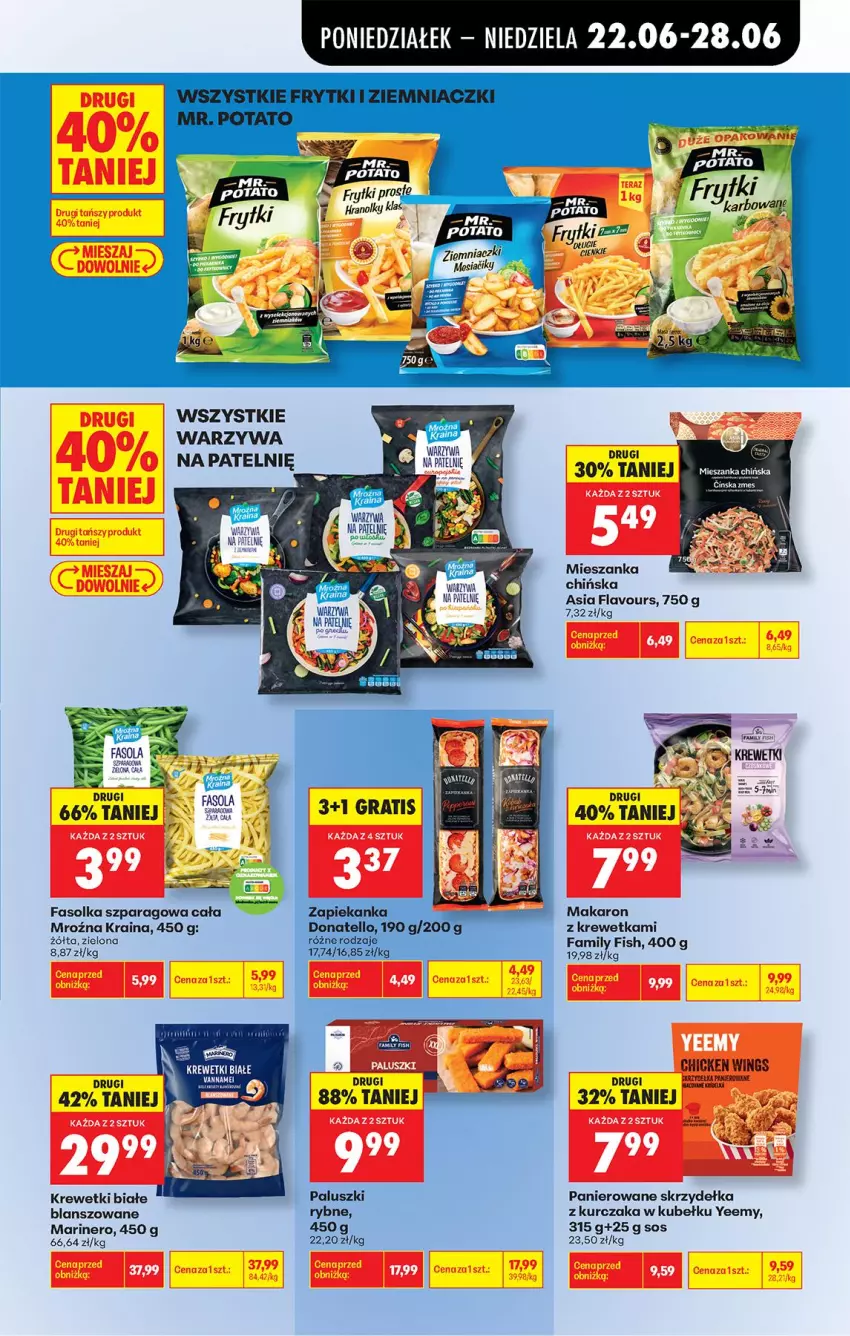 Gazetka promocyjna Biedronka - Od Poniedziałku - ważna 22.06 do 28.06.2026 - strona 53 - produkty: Fa, Fasola, Gra, Krewetki, Kurczak, Makaron, Sos, Warzywa, Zapiekanka