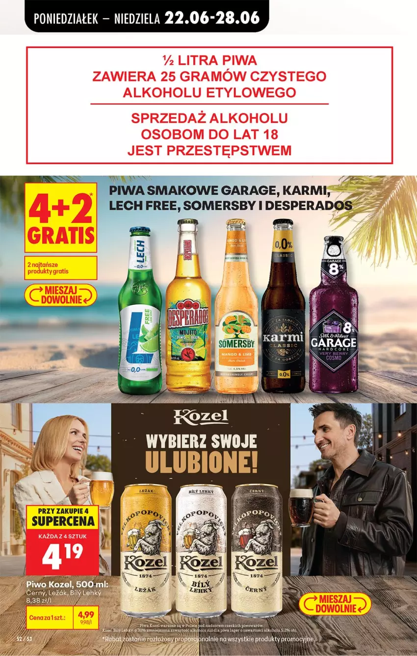 Gazetka promocyjna Biedronka - Od Poniedziałku - ważna 22.06 do 28.06.2026 - strona 80 - produkty: Desperados, LG, Piwa