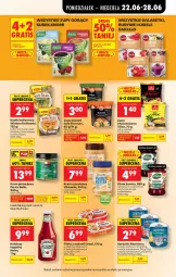 Gazetka promocyjna Biedronka - Od Poniedziałku - Gazetka - ważna od 28.06 do 28.06.2026 - strona 63 - produkty: Ketchup, Sos, Por, Gra, Zupa, Bell, Krem pistacjowy, Kisiel, Rosół wołowy, Bulion, Sardynki, Winiary, Dżem, Lion, Rosół drobiowy, Rosół, Galaretki, Krem orzechowy, Kubek, Graal, Gala, Olej, Knorr, LG