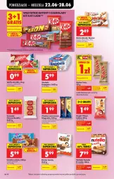 Gazetka promocyjna Biedronka - Od Poniedziałku - Gazetka - ważna od 28.06 do 28.06.2026 - strona 66 - produkty: Kit Kat, Ciastka, Nutella, Por, Gra, Kinder Bueno, Chałwa, Jeżyki, Bonitki, Twix, Lion, Sezam, 7 Days, Rogal, Baton, Kakao, Kinder, Miecz, K2