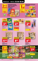 Gazetka promocyjna Biedronka - Od Poniedziałku - Gazetka - ważna od 28.06 do 28.06.2026 - strona 70 - produkty: Top, Lajkonik, Por, Mus, Gra, Papryka, Chipsy, Baton, Nuty, Danio, Gofry, Fa