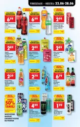 Gazetka promocyjna Biedronka - Od Poniedziałku - Gazetka - ważna od 28.06 do 28.06.2026 - strona 77 - produkty: Mus, Napój energetyczny, Ice tea, Coca-Cola, Napoje, Lack, Napój gazowany, Tymbark, Syrop, Fanta, Owoce, Napój niegazowany, Woda, Sprite, Mango, Napój, Herbapol, Full Throttle, Fa