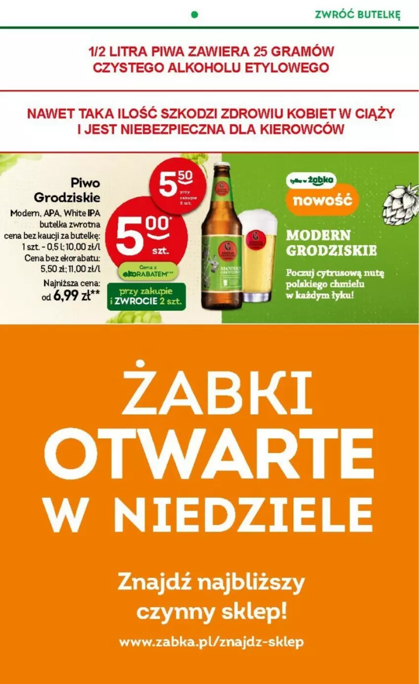 Gazetka promocyjna Żabka - ważna 10.04 do 23.04.2024 - strona 7 - produkty: Gra, Piec, Piwa