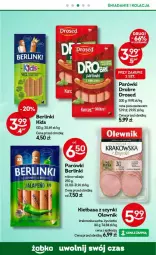 Gazetka promocyjna Żabka - Gazetka - ważna od 23.04 do 23.04.2024 - strona 35 - produkty: Parówki, Kiełbasa, Olewnik, Berlinki