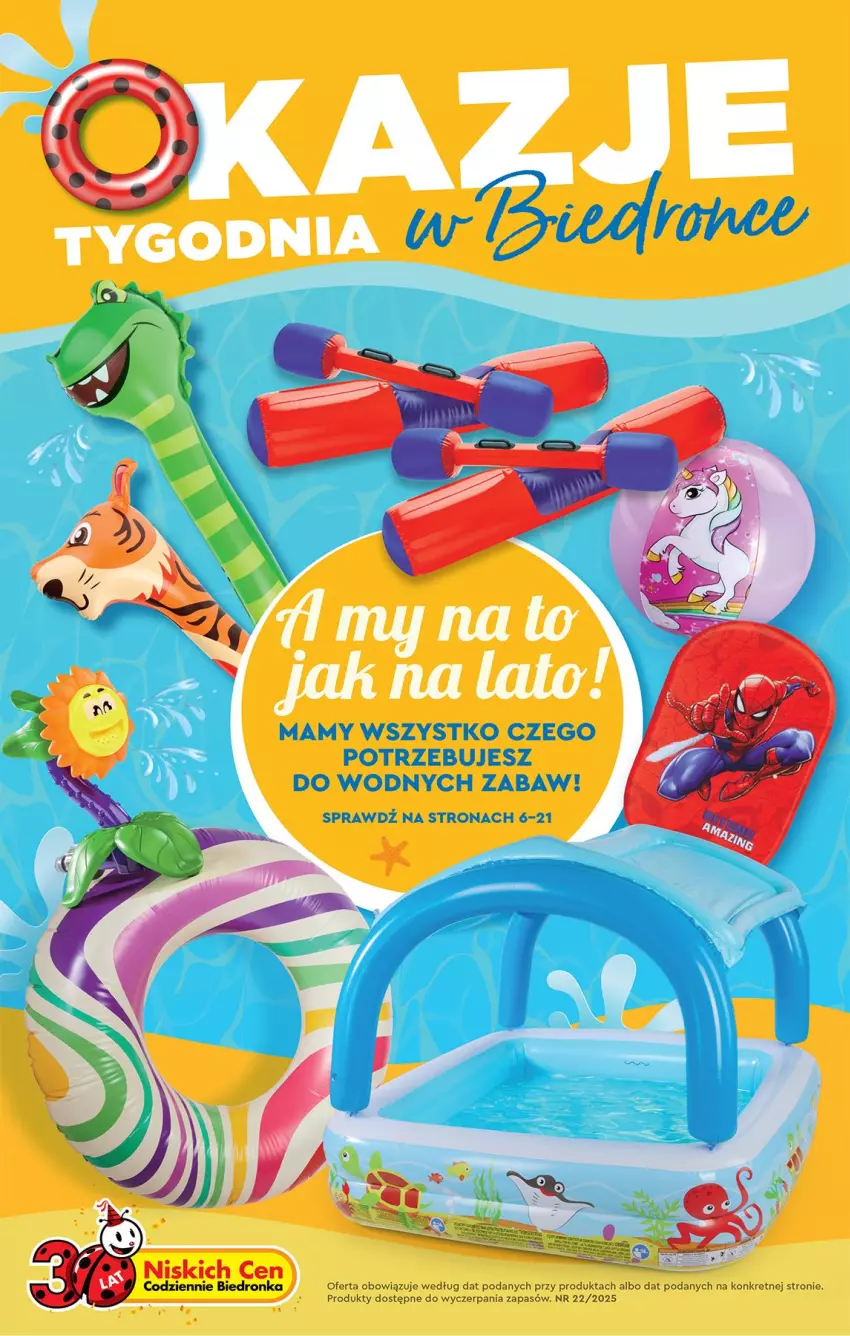 Gazetka promocyjna Biedronka - Okazje Tygodnia - ważna 24.05 do 07.06.2025 - strona 1 - produkty: Kret