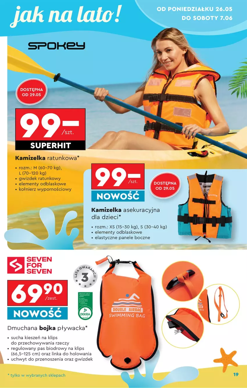 Gazetka promocyjna Biedronka - Okazje Tygodnia - ważna 24.05 do 07.06.2025 - strona 21 - produkty: Dzieci, Inka, Kamizelka, Por