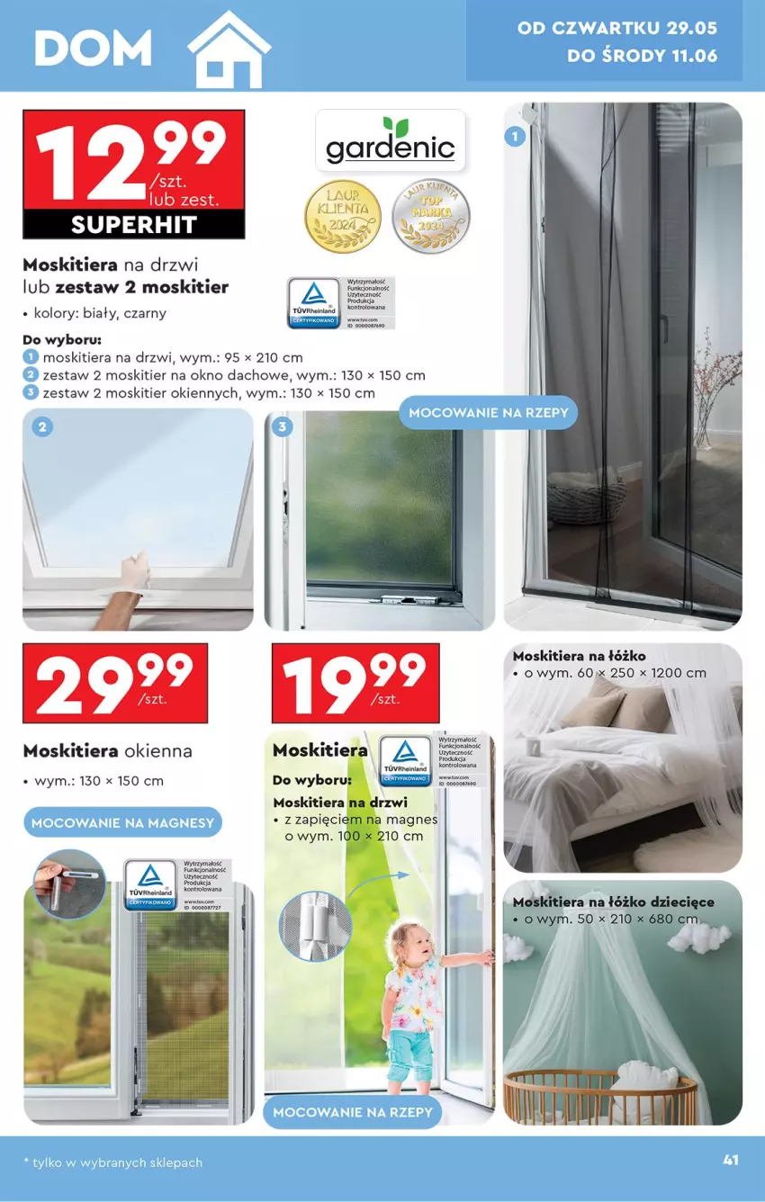 Gazetka promocyjna Biedronka - Okazje Tygodnia - ważna 24.05 do 07.06.2025 - strona 43 - produkty: Drzwi, Dzieci, Okno