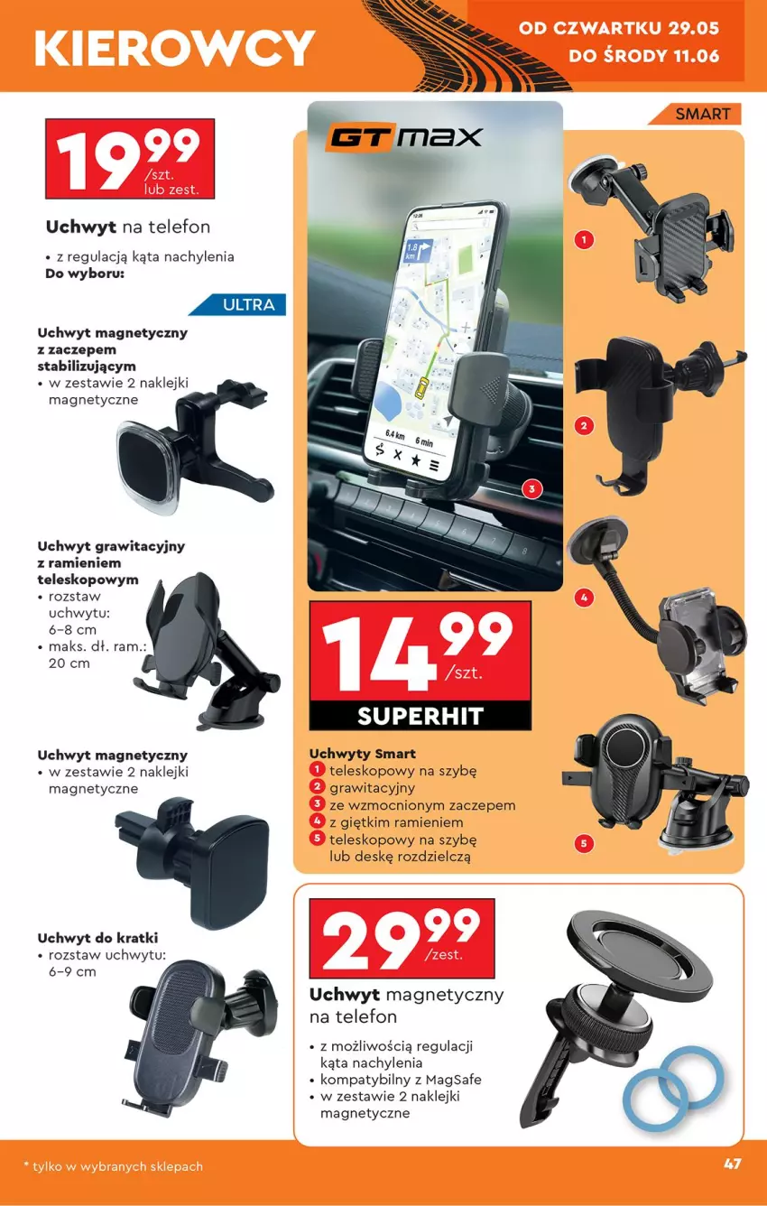 Gazetka promocyjna Biedronka - Okazje Tygodnia - ważna 24.05 do 07.06.2025 - strona 49 - produkty: Gra, Klej, Telefon, Teleskop, Uchwyty