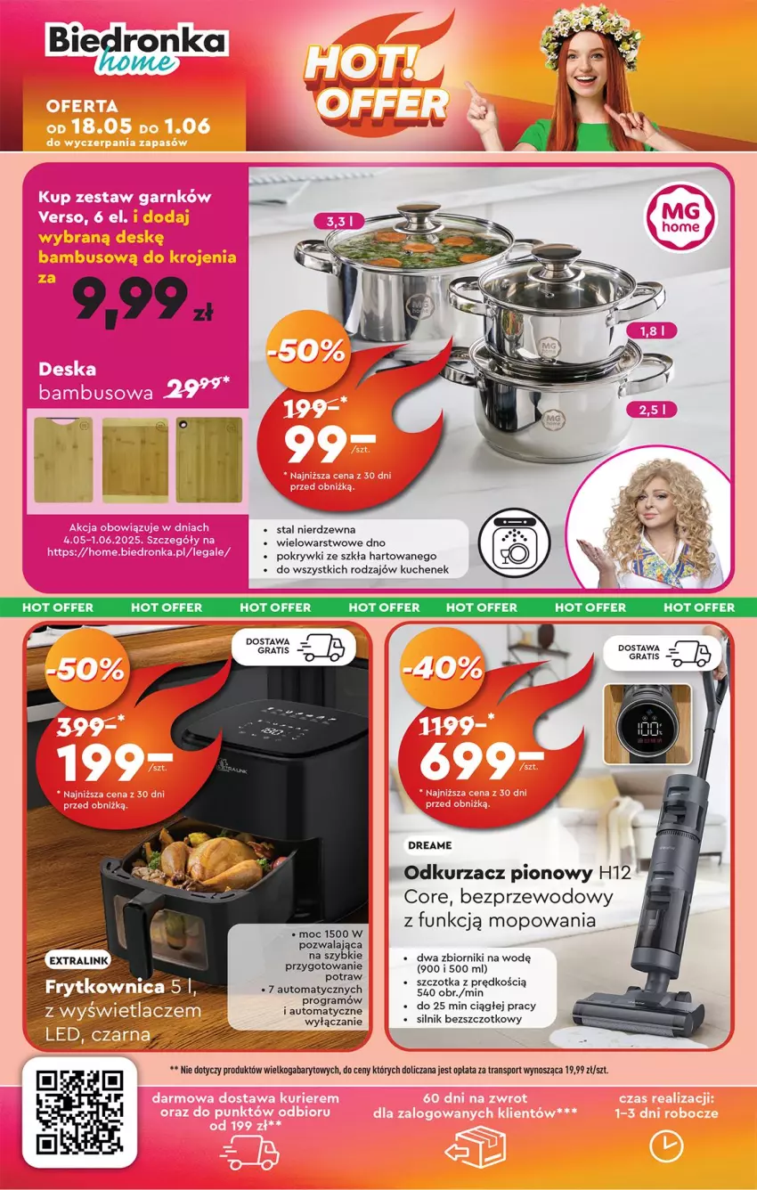 Gazetka promocyjna Biedronka - Okazje Tygodnia - ważna 24.05 do 07.06.2025 - strona 54 - produkty: Gra, Kret, Mop, Odkurzacz, Szczotka