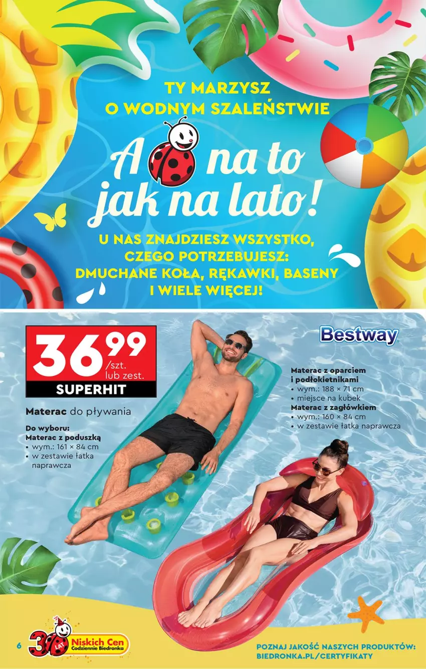Gazetka promocyjna Biedronka - Okazje Tygodnia - ważna 24.05 do 07.06.2025 - strona 8 - produkty: Fa, Kubek, LG, Materac, Tera