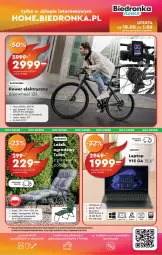 Gazetka promocyjna Biedronka - Okazje Tygodnia - Gazetka - ważna od 07.06 do 07.06.2025 - strona 55 - produkty: Rower elektryczny, Top, Gra, BIC, Lenovo, Taca, Rower, Procesor