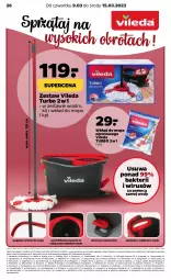 Gazetka promocyjna Netto - Akcesoria i dodatki - Gazetka - ważna od 15.03 do 15.03.2023 - strona 10 - produkty: Kujawski, Top, Sok, Mop, Kosz, Vileda, Wkład do mopa, Podlaski, Stock, Wiadro, Fa