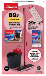 Gazetka promocyjna Netto - Akcesoria i dodatki - Gazetka - ważna od 15.03 do 15.03.2023 - strona 9 - produkty: Mop, Rama, Vileda, Wkład do mopa, Wiadro