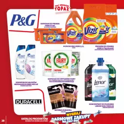 Gazetka promocyjna Topaz - Gazetka - Gazetka - ważna od 28.03 do 28.03.2021 - strona 28 - produkty: Proszek do prania, Tera, Bateria, Fairy, Kapsułki do prania, Lenor, HP, Fa