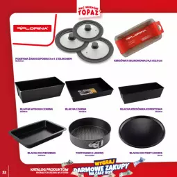 Gazetka promocyjna Topaz - Gazetka - Gazetka - ważna od 28.03 do 28.03.2021 - strona 32 - produkty: Piec, Sok, Por, Tortownica, Keksówka, Blacha do pieczenia
