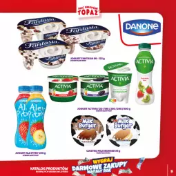 Gazetka promocyjna Topaz - Gazetka - Gazetka - ważna od 28.03 do 28.03.2021 - strona 9 - produkty: Gra, Jogurt, Activia, Burger, Fanta, Fa