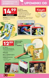 Gazetka promocyjna Biedronka - Okazje Tygodnia - Gazetka - ważna od 19.04 do 19.04.2025 - strona 14 - produkty: Szkicownik, Papier, Kolorowanka, Marker, Tusz