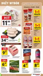 Gazetka promocyjna Intermarche - Gazetka promocyjna - Gazetka - ważna od 30.03 do 30.03.2026 - strona 23 - produkty: Kiełbasa wiejska, Krakus, Ser, Gra, Pekpol, Parówki, Szynka konserwowa, Szynka, Danio, Kiełbasa biała, Kiełbasa, Olewnik, Fa