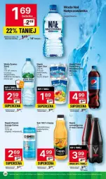 Gazetka promocyjna Delikatesy Centrum - Gazetka - ważna od 08.11 do 08.11.2023 - strona 21 - produkty: Nałęczowianka, Mus, Pepsi max, Mirinda, Pepsi, Oshee, Cappy, Woda, Napój, Magnez, Fa