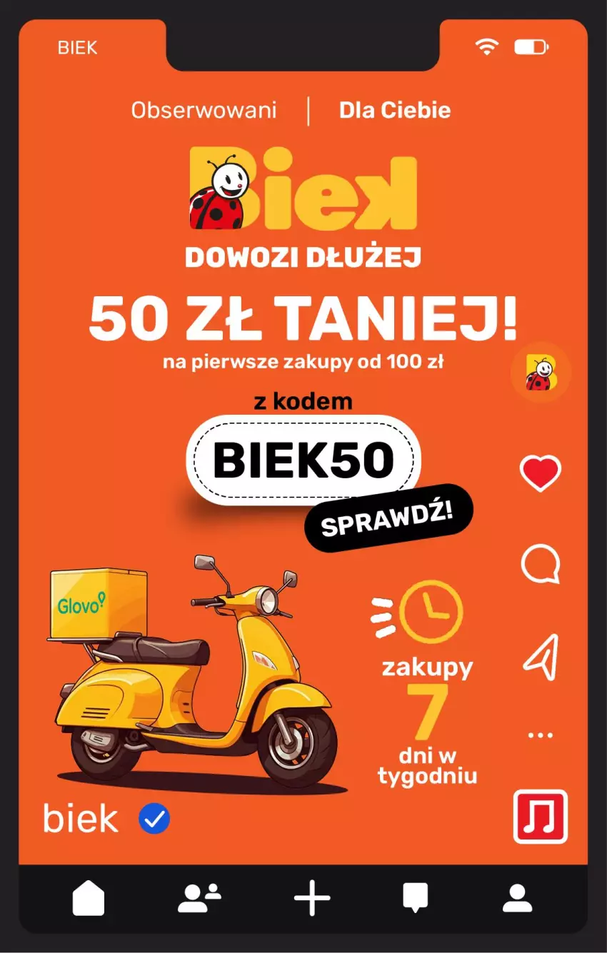 Gazetka promocyjna Biedronka - Gazetka - ważna 24.04 do 01.05.2026 - strona 3 - produkty: Ser