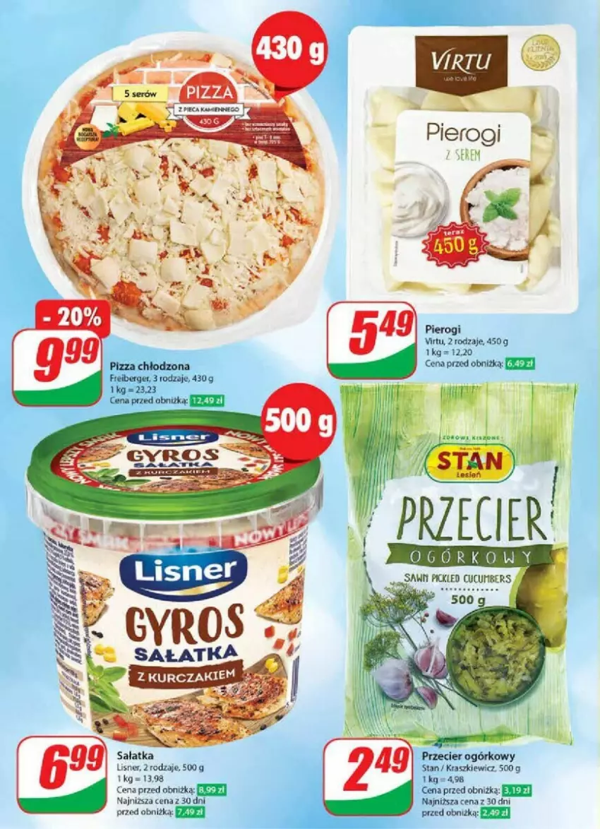 Gazetka promocyjna Dino - ważna 13.03 do 19.03.2024 - strona 35 - produkty: Lisner, Pierogi, Pizza, Sałat, Sałatka, Virtu