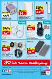 Gazetka promocyjna Auchan - 30 Lat Hipermarket Auchan Student - Gazetka - ważna od 09.09 do 09.09.2026 - strona 2 - produkty: Hama, Por, Gra, Acer, Amol, Słuchawki, Kabel USB, Warka, Smartwatch, Słuchawki bezprzewodowe, Router, Sport, Krokomierz, Powerbank, Listwa