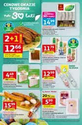 Gazetka promocyjna Auchan - 30 Lat Hipermarket - Gazetka - ważna od 30.03 do 30.03.2026 - strona 20 - produkty: Piec, Polędwica, Krakus, Sok, Salami, Krokiety, Drobimex, Sokołów, Kiełbasa podwawelska, Wawel, Lack, Szynka, Pieprz, Kotlet, Frankfurterki, Kiełbasa biała, Kiełbasa