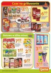 Gazetka promocyjna Gama - Gazetka Gama - Gazetka - ważna od 22.06 do 22.06.2024 - strona 7 - produkty: Piec, Ketchup, Prymat, Sos, Gry, Gra, Bulion, Winiary, Big Milk, Lion, Lody, Sałat, Pizza, Kaszanka, Pudliszki, Grill, Kasza, Knorr, Hortex