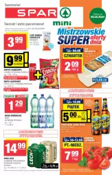 Gazetka promocyjna Spar - Spar-Mini - Gazetka - ważna od 15.05 do 15.05.2024 - strona 1 - produkty: Piwo, Chipsy, Coca-Cola, Napój gazowany, Ferrero, Lorenz, Woda mineralna, Woda, Napój